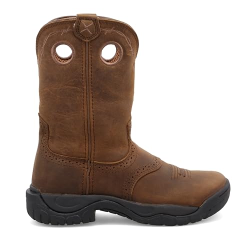 Twisted X Women's 9" All Around Work Boot - Versatile Women's Western Work Boots - Water Resistant Oiled Leather Shaft, Made for Barn Use4