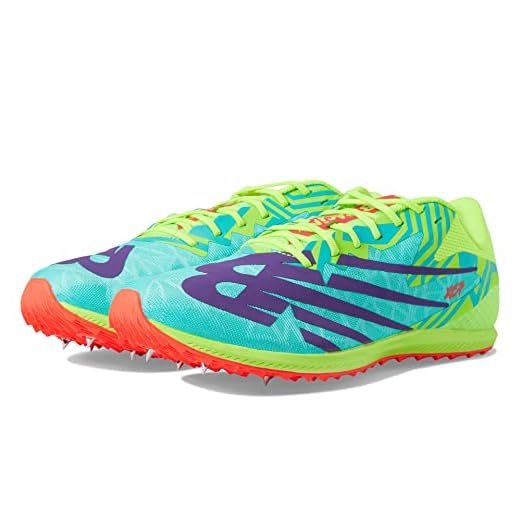 New Balance Men's XC Seven V4 Running Shoe, Pixel Green/Cyber Jade, 9.5
