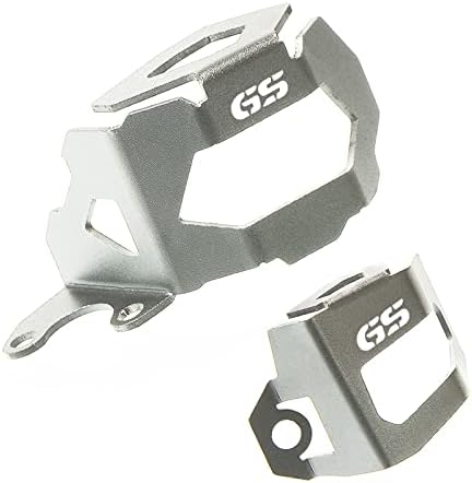 DUVIDE for F700 GS F700GS 2013-2018 Motorcycle Front & Rear Brake Fluid Reservoir Oil Cap Guard Cover Protector (Color : D)
