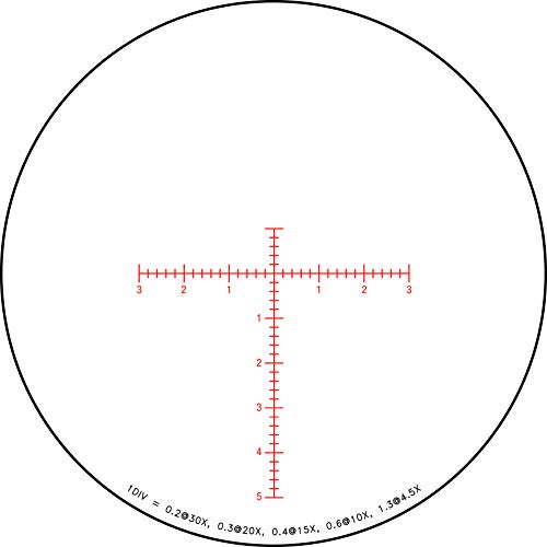Image of Trijicon Tenmile First Focal Plane (FFP) Riflescope with Red /Green MRAD Precision Tree Reticle