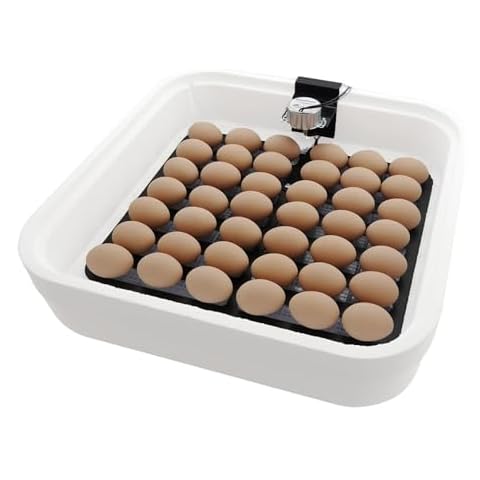 Incubator Warehouse IncuTurn™ Automatic Egg Turner for HovaBator Egg Incubators - Universal Hovabator Incubator Egg Turner Tray - Auto Egg Turner for 42 Chicken 70 Quail 28 Goose Eggs(Egg Turner ONLY) Cover