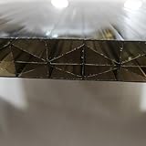 Britshield® - Bronze - Polycarbonate Greenhouse and Roofing Sheets (Thickness: 4mm / 6mm / 8mm / 10mm / 16mm / 25mm) (Thickness: 25mm)