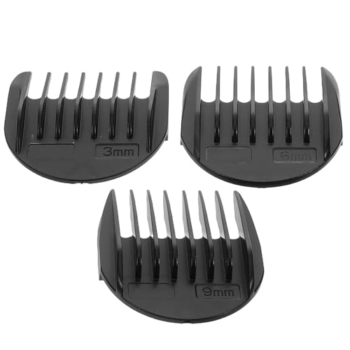 DECHOUS 3pcs Clipper Guards for Hair Trimmer Attachment Replacement Combs Adjustable Cutting Guides for Men Haircuts and Beard Grooming