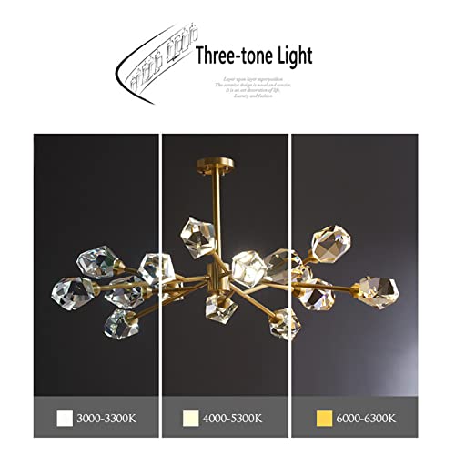 Lámpara de cristal de cobre para transformar la luz de tu hogar 2