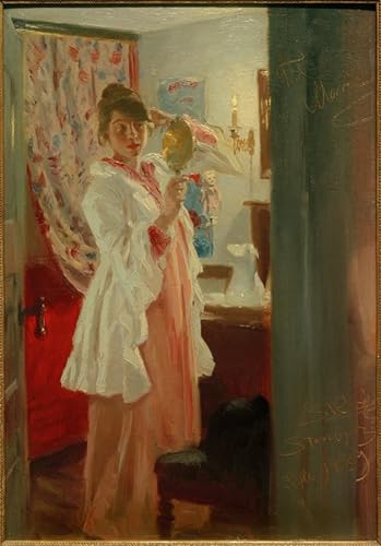 Tableau Impressions d'art romantique, l'histoire de la femme de l'artiste par Peder Severin Krøyer