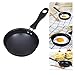 ZHANGZHI 12 cm Małe Nonstick Patelnia Pasuje do domowych Smażone naleśniki Jajko Okrągły Mini Rondel DSS899. (Color : As)
