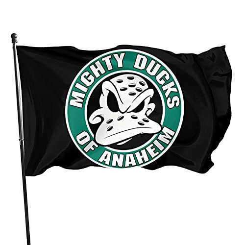 The Migh-Ty Ducks of Anaheim Garden Flag 3x5 Ft Decor Outdoor Banner Sign Party Parade Breeze Home Fade Proof Flags