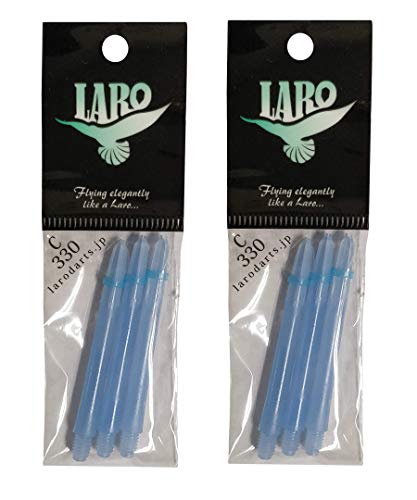 Image of L-style Laro Locked Dart Shafts - Lightweight Plastic Shafts for Soft Tip & Steel Tip Darts