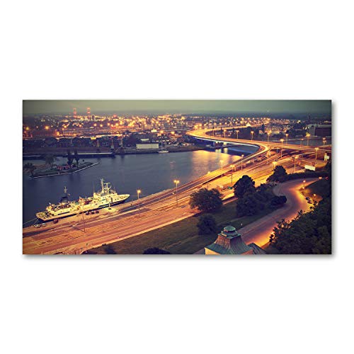 Fond de hotte verre de sécurité trempé 100x50cm jaune splashback guard cuisine Tulup