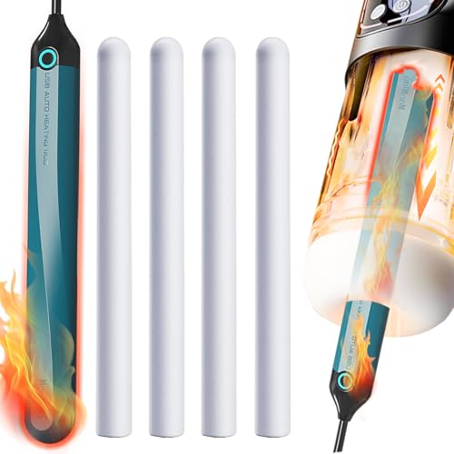 Sex Toy Warmer 4 Piece Set Drying Stick Heating Stick USB For Male Masturbator Heat 115F Fast HeatingWater Silicone Toys Absorption Rods Desiccant Erotic Doll Anal Pocket Playthings Warming Stick