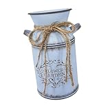 【Format réduit】 : Ces pots à lait en métal sont de petite taille, ce qui vous permet de les poser sur n'importe quelle table. Ils sont parfaits pour les petits pots de fleurs ou de plantes.