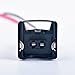 DECKBU 8pcs 2 Pin efi Series Nozzle Ignition Coil Water Temperature Sensor Wire Plug Fuel Injector Connector EV1 282189-1