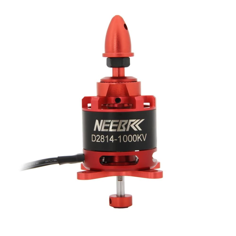 Motore Brushless Outrunner 1000KV 6mm Albero 3-4S Lipo per 12×6/11×7 Elica RC Drone Multirotore Quadcopter Fai da Te FPV Accessori per Aeromobili (1 Pezzo)