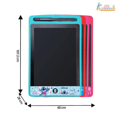 Image of Pack of 4 LCD Writing Tablet 8.5 Inch Colorful Doodle Board for Kids,Educational Electronic Drawing Pad, Reusable Learning Toy & Travel Essentials|Birthday Gift for Boys & Girls(Multicolor)