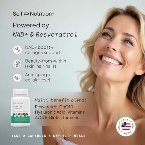 Self Nutrition NAD+ Resveratrol Supplement