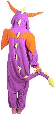 Adult Onesie Dragon Pajamas Animal Coaplay Costume - Image 3