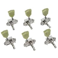 【 Material】These deluxe guitar tuning pegs keys machine heads tuners for Gibson style set are made of metal, long-lasting performance. 【Optimal Tuning】Designed for great guitar tuning, these tuning pegs provide accurate and precise adjustments, helpi...