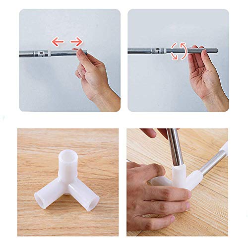 Support de moustiquaire amovible en acier inoxydable pour éliminer les piqûres - 5