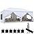 Quictent 10x20 ft Pop up Canopy with Sidewalls Easy up Canopy Tent Instant Shelter with Windows for Outdoor Event Party