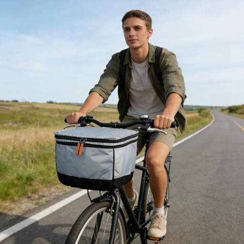 Housse imperméable pour panier de vélo rétractable et anti-UV - 2