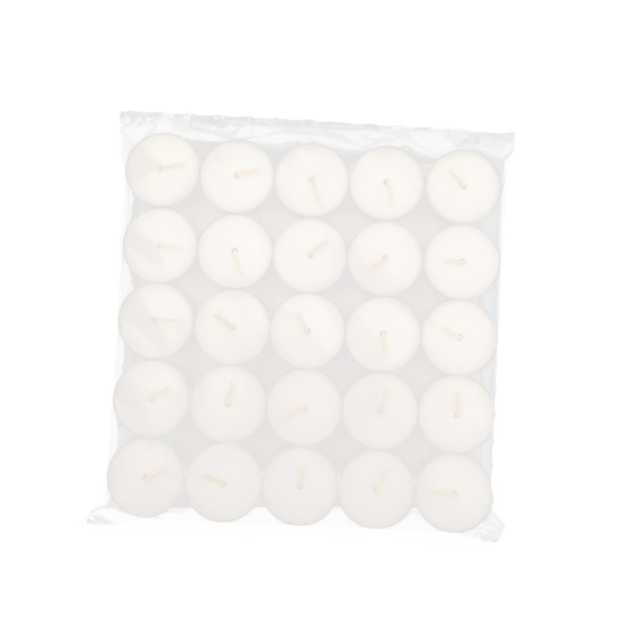 GRIRIW Unscented 50 Pcs 8 Hour Burn Time Tea Lights Candles for Wedding Party Oil Burner Restaurant Dec