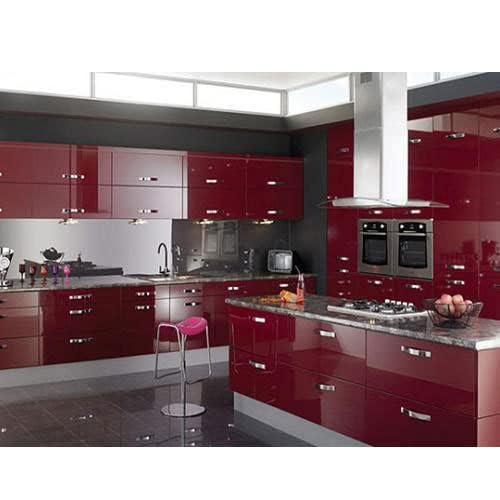 Image of WISDOM Maroon Glossy Vinyl Contact Paper Waterproof Peel & Stick Wallpaper Self Adhesive for Kitchen Cabinet Furniture Countertop Decorative (24x150 Inch, Maroon Glossy)