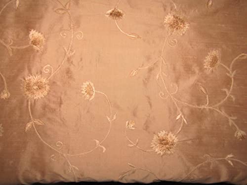 Soie Dupioni 54 DUPE17 caramel doré tissu haute couture au mètre