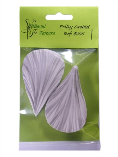 Sugarcraft Petal Veiner - Frilly Orchid - Flowers for Celebration and Wedding Cake Decoration