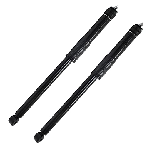 Image of Detroit Axle - Rear 2pc Shock Absorbers for 2007-2013 Suzuki SX4, 2 Shock Absorbers Assembly 2008 2009 2010 2011 2012 Replacement