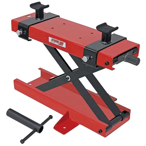 Extreme Max 5001.5047 1100 lb. Motorcycle Scissors Jack - Narrow