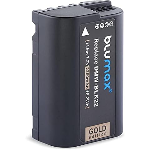 Batería Blumax dorada compatible con Panasonic DC S5 S5K G9 GH5 GH5 II GH5S Cover