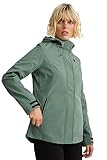 Eigenschaft: Winddicht C&A Damen Jacke Polyester Stretch Softshell Synthetisch Nicht wasserfest mintgrün 38