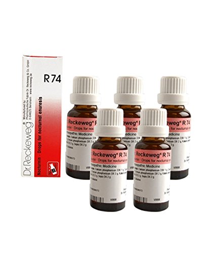 Dr.Reckeweg Germany R74 Bed Wetting Drops Pack of 5