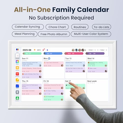 Smart Digital Wall Calendar Planner
