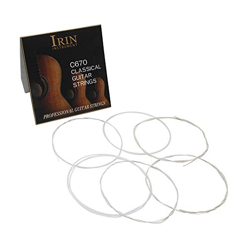 SHUIYUE C670 Acoustique Guitare Classique Cordes Nylon Plaqué Argent Alliage de Cuivre Blessé, 6pcs / Ensemble,Jeu de… - Les Beatles, Paul McCartney, John Lennon, RIngo Starr, George Harrison SHUIYUE C670 Acoustique Guitare Classique Cordes Nylon Plaqué Argent Alliage de Cuivre Blessé, 6pcs / Ensemble,Jeu de… – Image 5