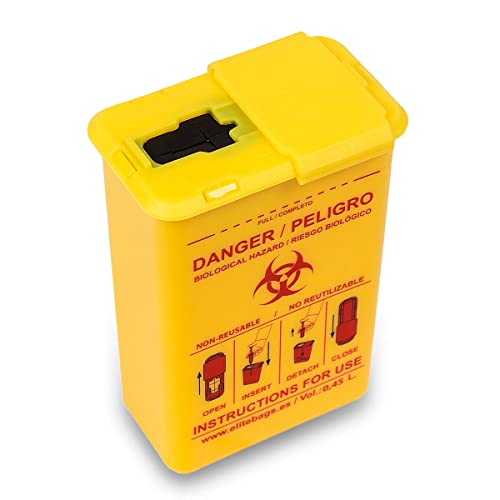 Elite Bags, Conbio's XL, Taschen-Nadelhalter, mit Schiebedeckel, gelb