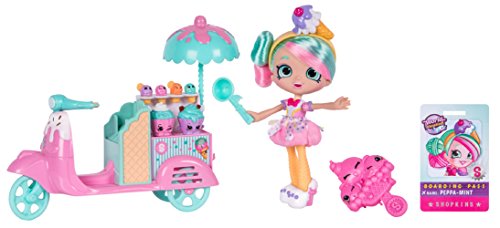 Shopkins Shoppies Peppa-Mint's Gelati Scooter #TOP4