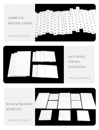Film PTFE 500x500 mm en plastique pur pour isolation électrique stable