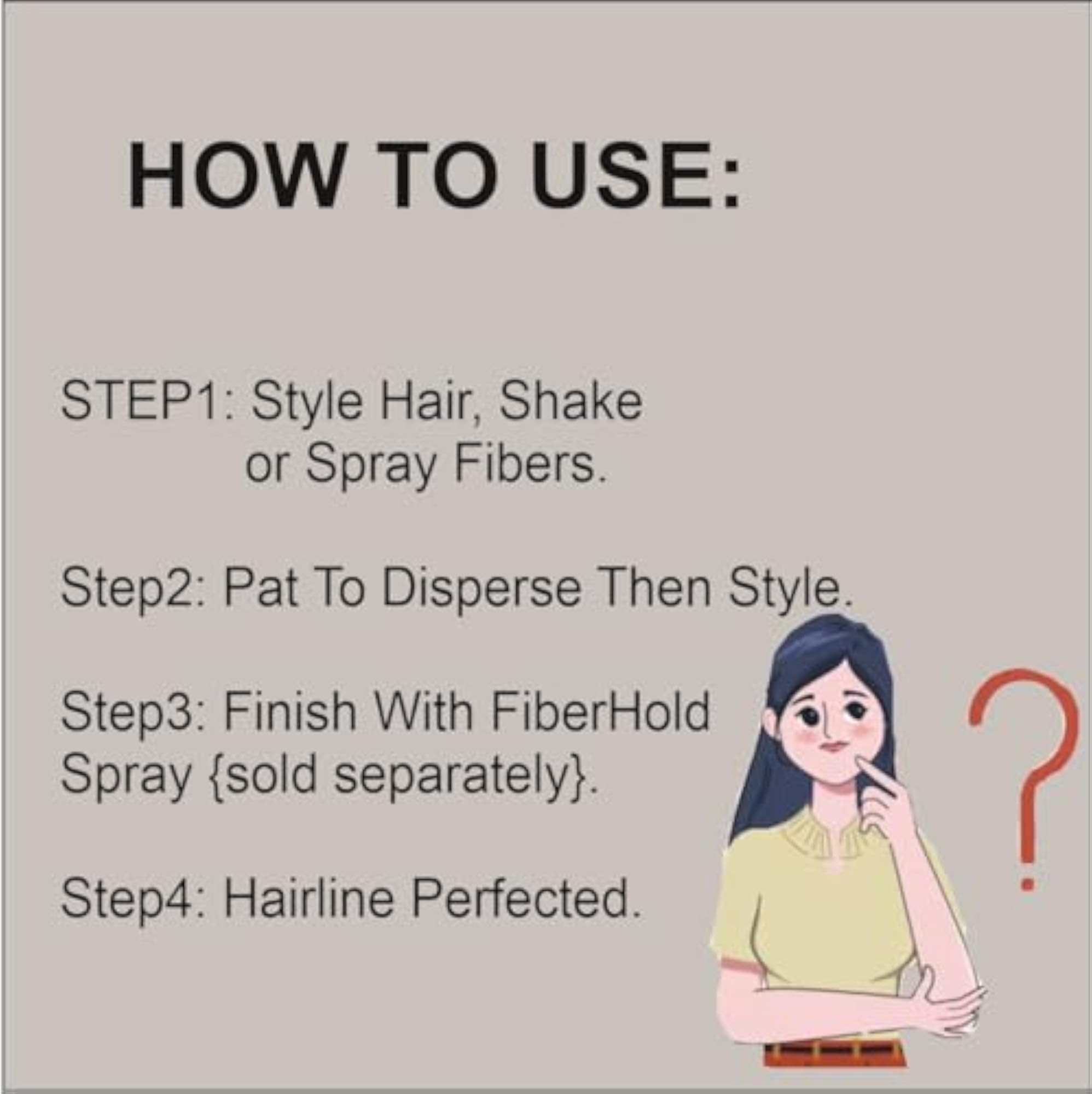 Hair Building Fiber Refill Pack for Instant Volume