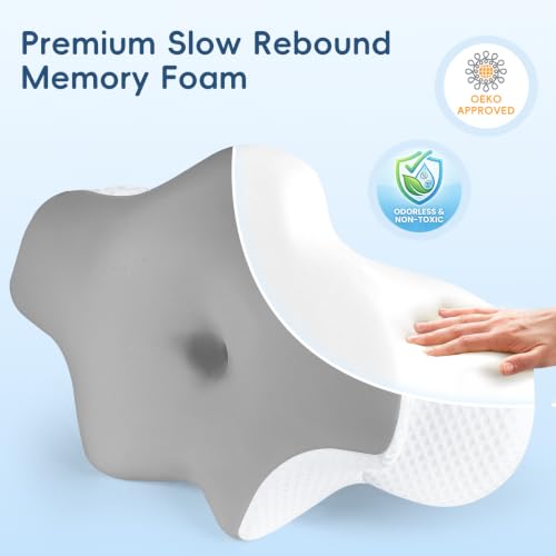 Cervical Neck Pillow for Sleeping, Ergonomic Contour Neck Pillow - image 7