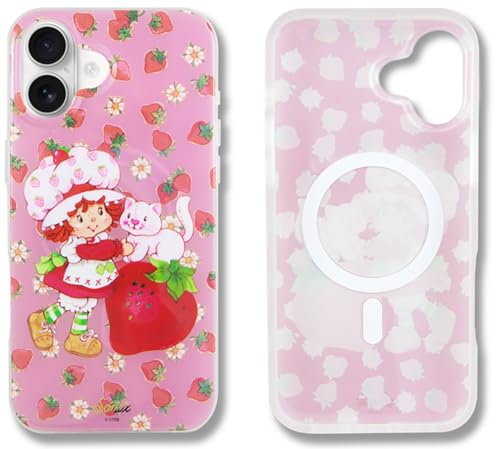 Sonix Phone Case for iPhone 16 Plus | Compatible with Magsafe | 10ft Drop Tested | Strawberry Shortcake Vintage