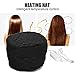 Black Hair Steamer, Heating Hat Adjustable Hot Oil Treatment Hat Electric Steam Haircare Hair Nourishing Moisturize Deep Conditioning for SPA Home Use