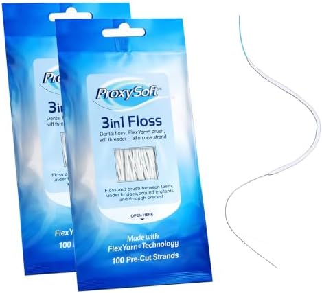 ProxySoft 3-in-1 Floss - 2pk (200 Strands)