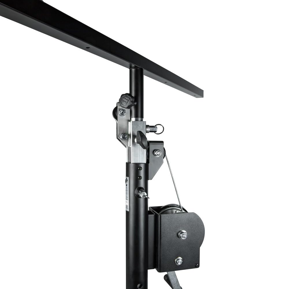 Ah stands swu400t Wind Up manovella treppiede con Traverse Nero