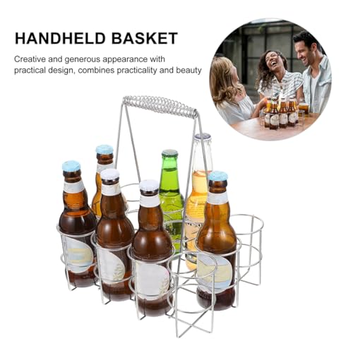 Panier de rangement robuste pour bière avec support de transport sûr - 4