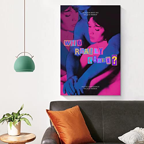 Bichi Tv Girl Who Really Cares Poster Posters For Room Aesthetic Canvas Art Poster And Wall Art Picture Print Modern Family Bedroom Decor Posters 12X18Inch(30X45Cm) #TOP3