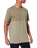 light oak furniture uk Rayas TOM TAILOR Hombre Camiseta de rayas con bolsillo en el pecho 1027436, 11668 - Light Oak Leaf Melange, XXS
