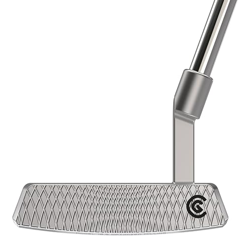 Cleveland Golf HB Soft 2 Putter (Model 10.5), Silver, 35\", Plumber\'s Neck, Right Hand