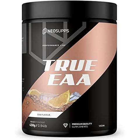 NEOSUPPS EAA Pulver - Cola, 430g I Hochwertige Essentielle Aminosäuren für vor & während dem Training I Hochdosiert & angereichert Cover