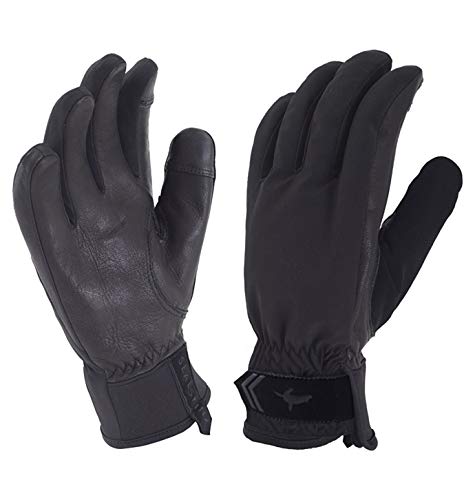 SEALSKINZ Unisex Waterproof All Weather Insulated Glove, Black, One Size